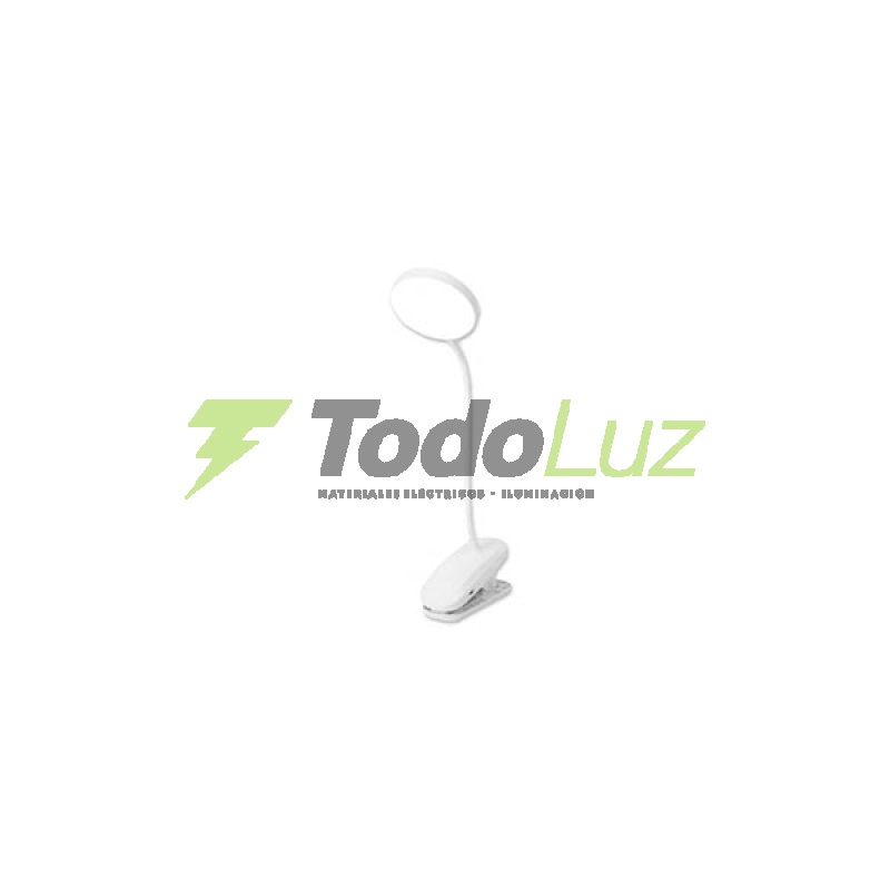 VELADOR USB RECARGABLE PINZA FLEXIBLE 2,5W
