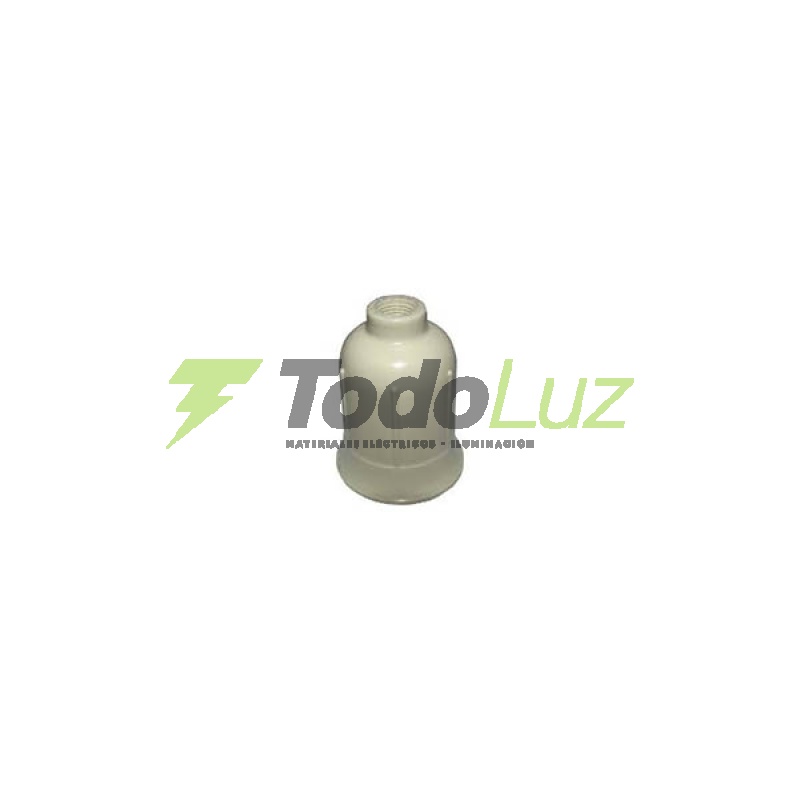 PORTALAMPARAS PVC VELERO E-27 BLANCO