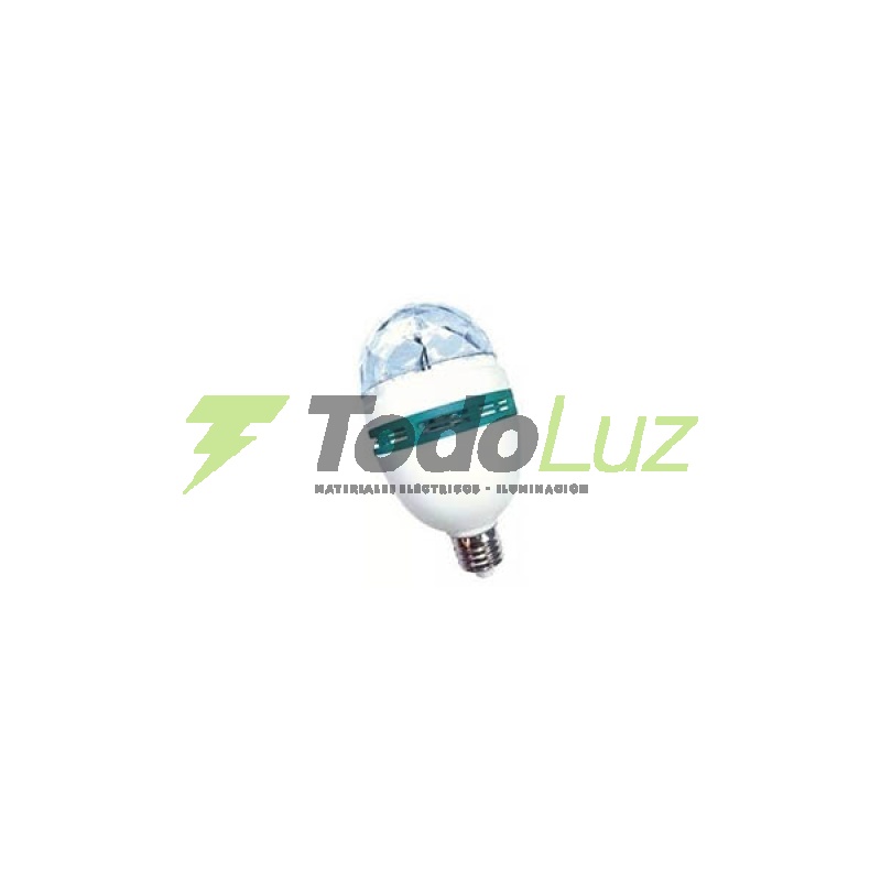 LAMPARA FIESTA MULTILEDS 1,5W GIRATORIA
