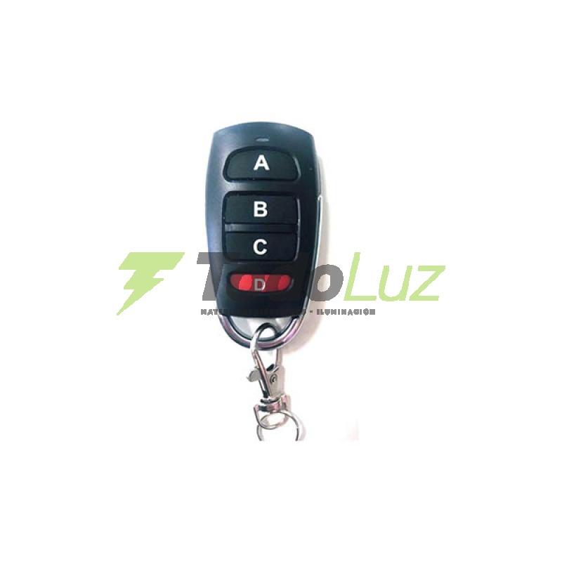 CONTROL REMOTO TRANSMISOR SMD 4 BOTONES P/MOTOR