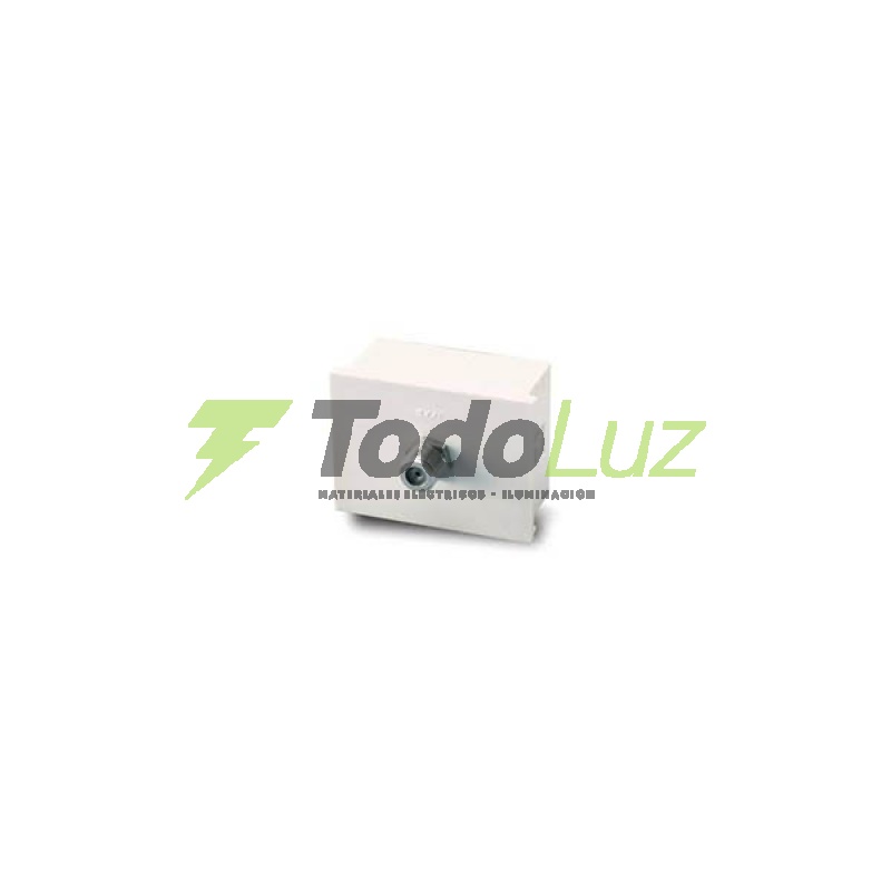MODULO TOMA TV A ROSCA FINAL BLANCO SXXI