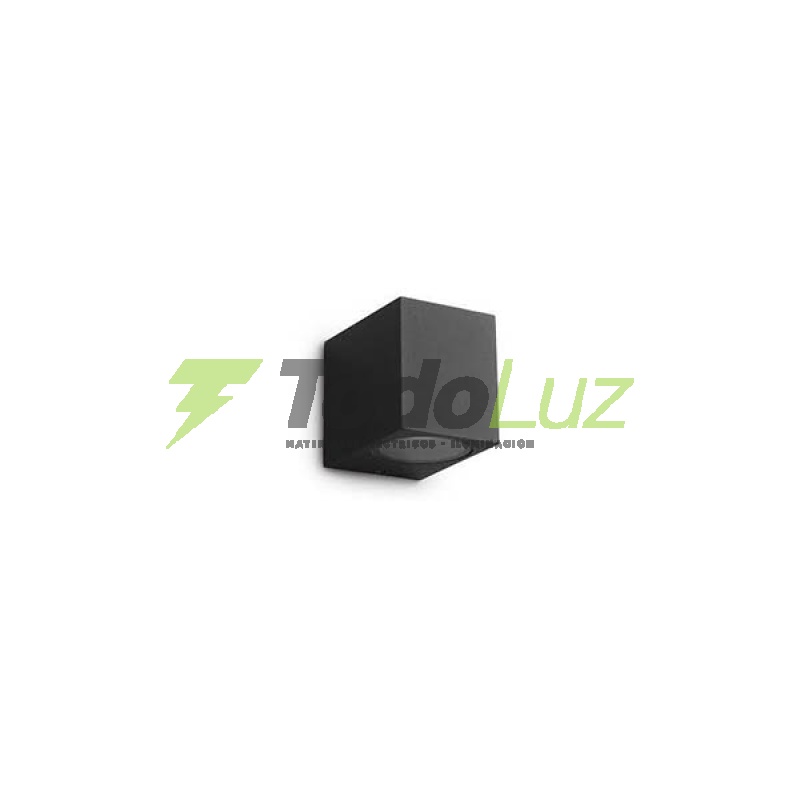 BIDIRECCIONAL ALUMINIO RECTANGULO 1 LUZ GU-10