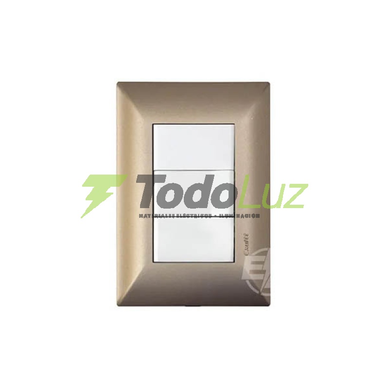 TAPA RECTANGULAR EXULTT + CHAMPAGNE
