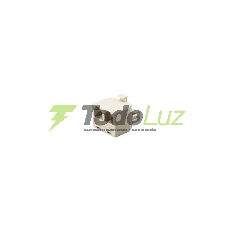 ADAPTADOR TEL 2 HEMBRA/1 MACHO RJ-11