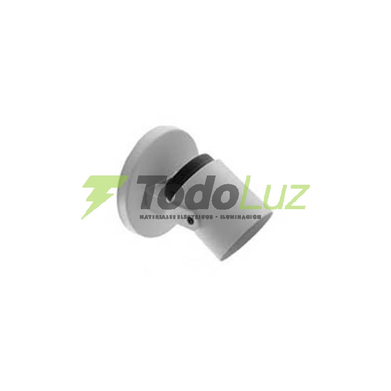 SPOT TUBO METAL GU-10 P/DICRO 1 LUCES