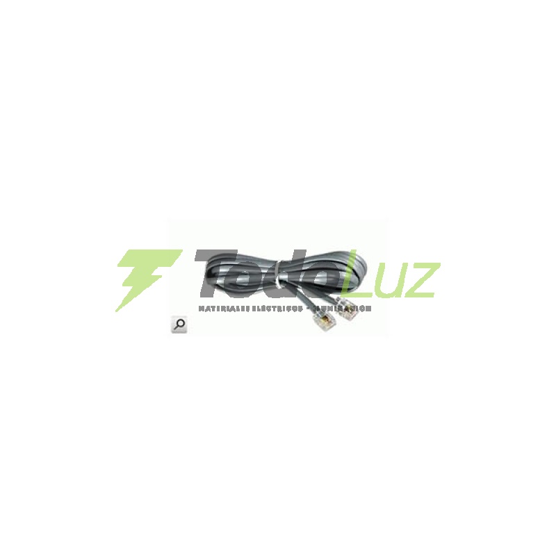 CABLE ARMADO P/TEL RJ-11 A RJ-11 X 8MTS