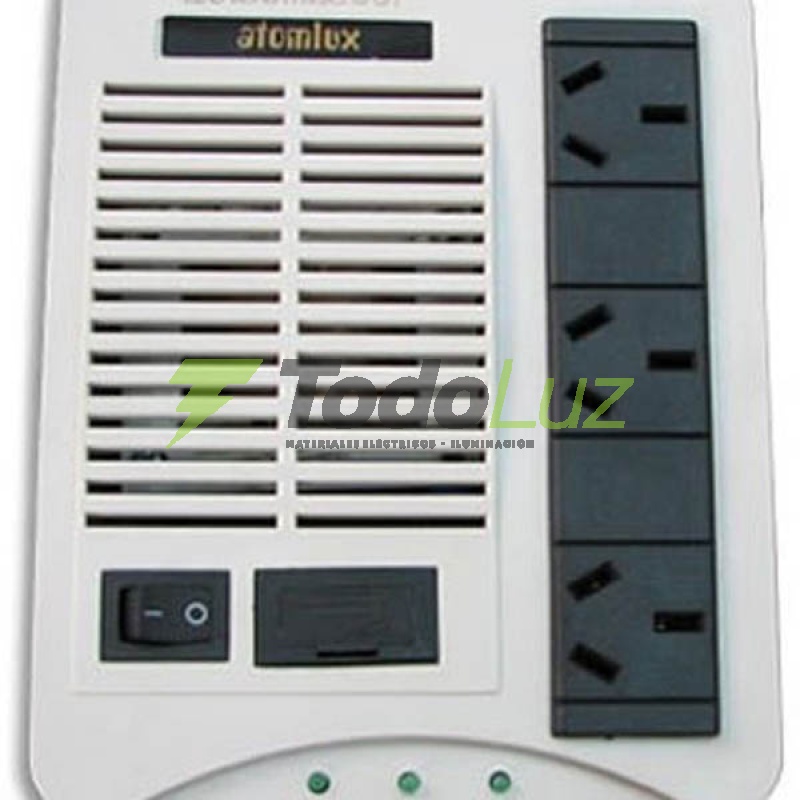 ESTABILIZADOR DE TENSION 3TOMAS 1000VA + INTERNET