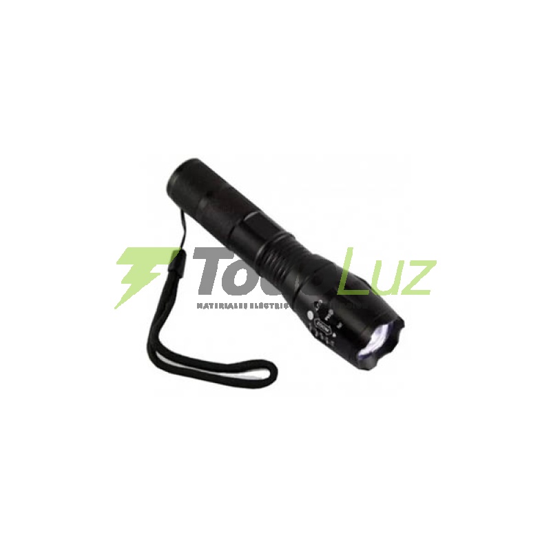 LINTERNA PROFESIONAL LED ALUMINIO 3AAA C/ZOOM