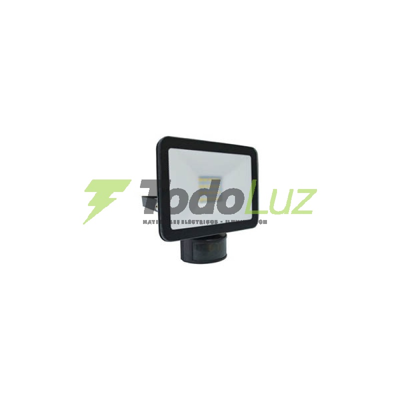REFLECTOR DE LED ALUMINIO IP-65 30W C/SENSOR MOV.