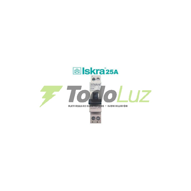 CONMUTADOR PARA DIN UNIPOLAR 25A 230V