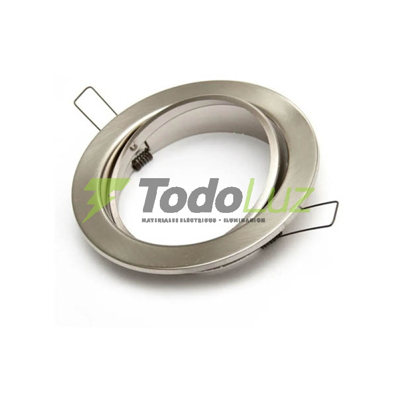 SPOT EMBUTIR REDONDO MOVIL P/AR-111 PLATIL