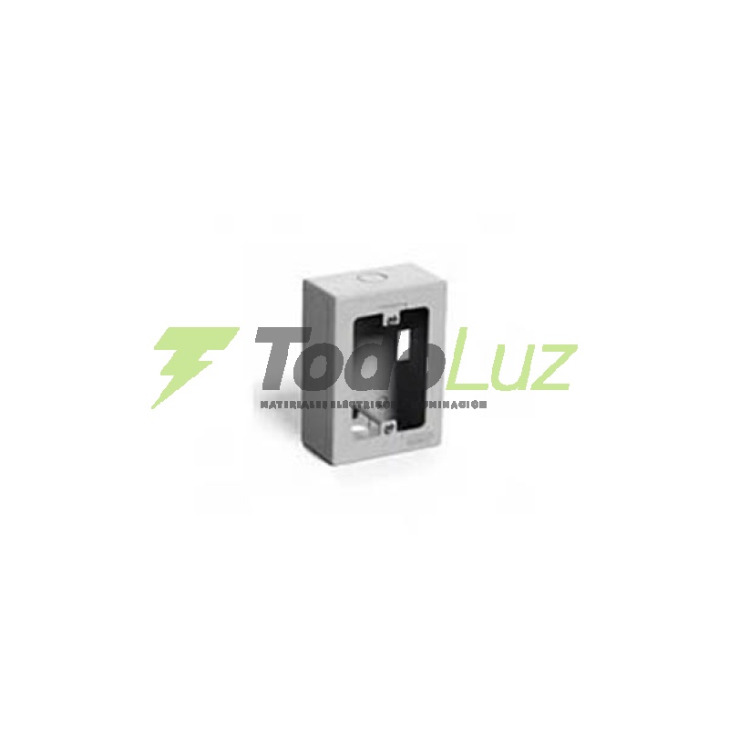 CAJA EXTERIOR P/CABLECANAL RECTANGULAR HDX