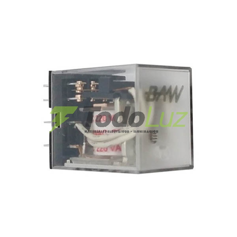 RELE AUXILIAR EXTRAIBLE 4P 5AMP. BOB. 220V