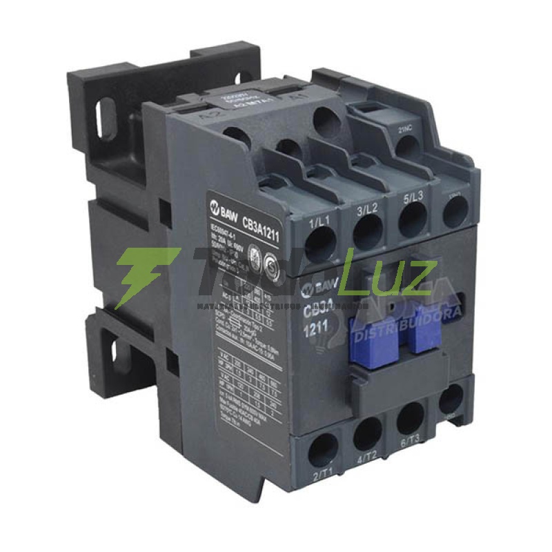CONTACTOR TRIPOLAR 18A BOBINA 220V 7,5KW