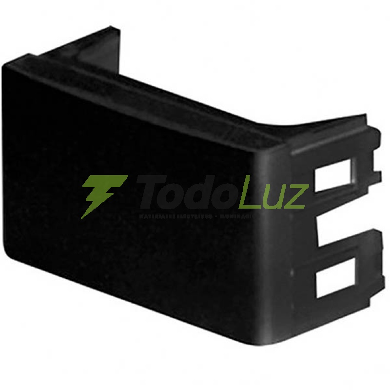 MODULO UNIVERSAL TAPON CIEGO NEGRO