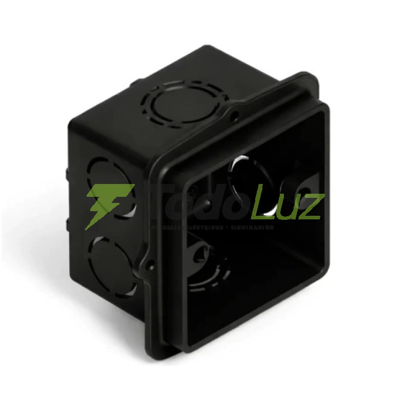 CAJA DE LUZ MIGNON PVC NEGRA