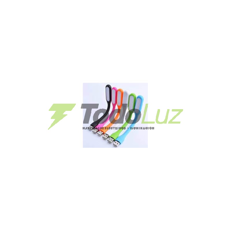LINTERNA USB COLORES VARIOS