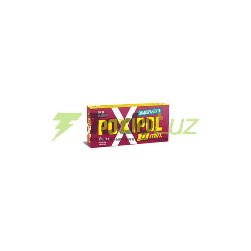 POXIPOL 10 MIN TRANSPARENTE 16G