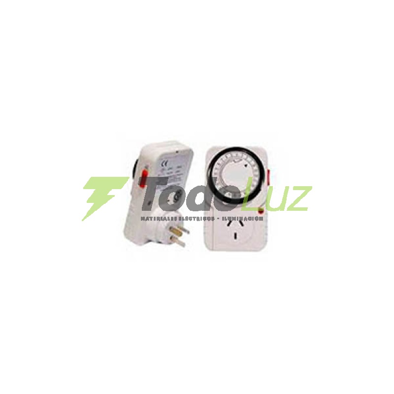 TIMER ENCHUFABLE ANALOG. PROG. DIARIA 2300W