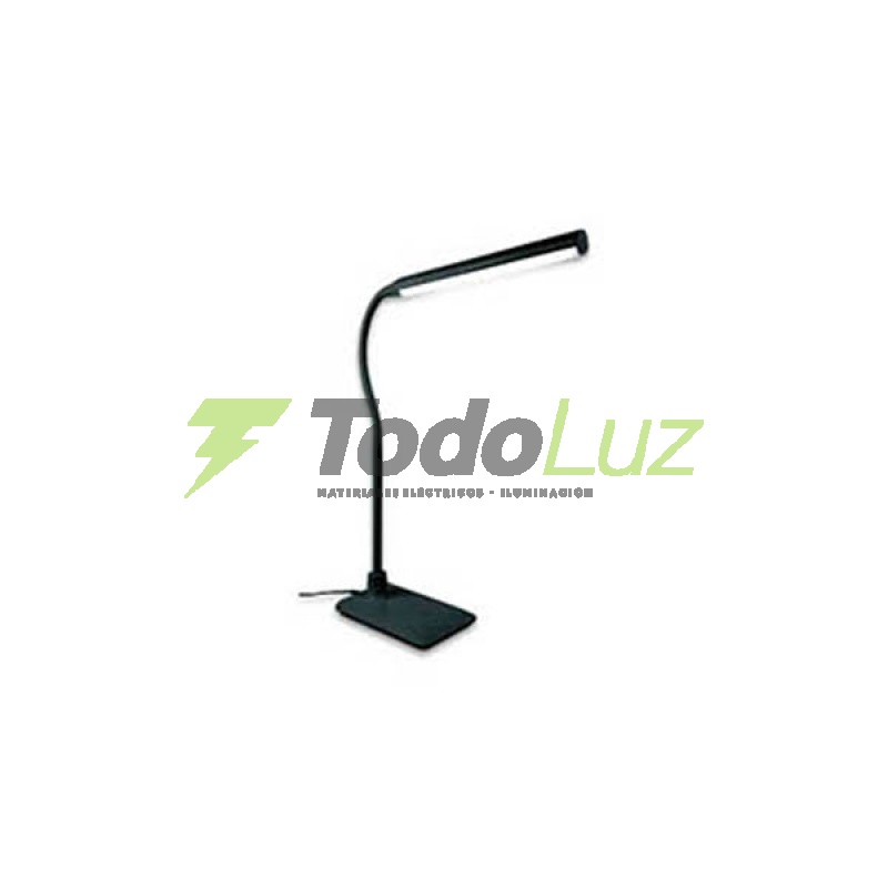 VELADOR FLEXIBLE 5W LED GX8285 NEGRO