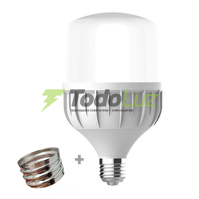 LAMPARA HIGH POWER LED 50W E-27 C/ADAPT. LUZ DIA