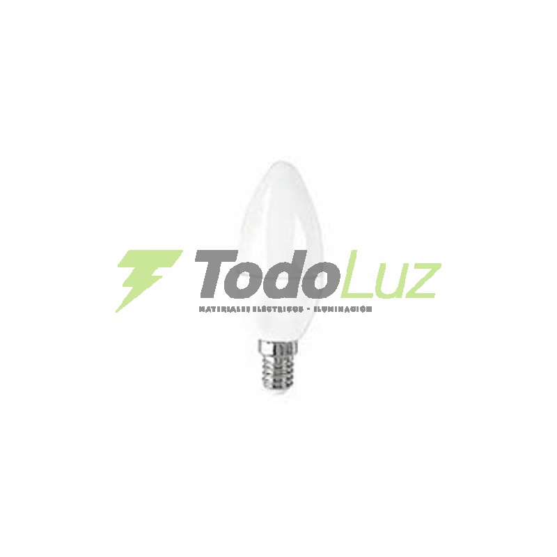 LAMPARA VELA LED 7W E-14 LUZ DIA