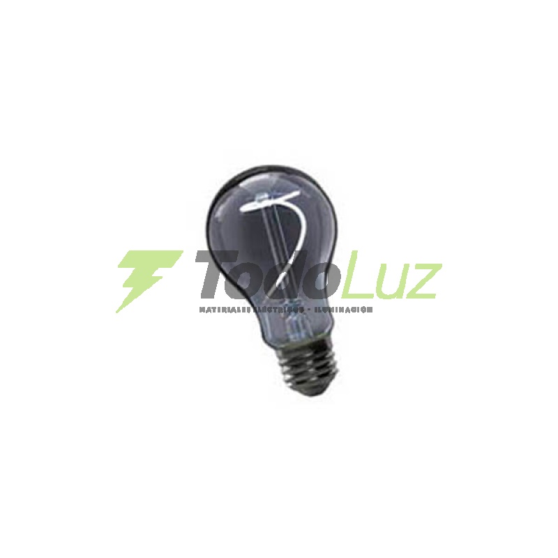 LAMPARA FILA LED TIPO A60 3W E-27 SMOKED