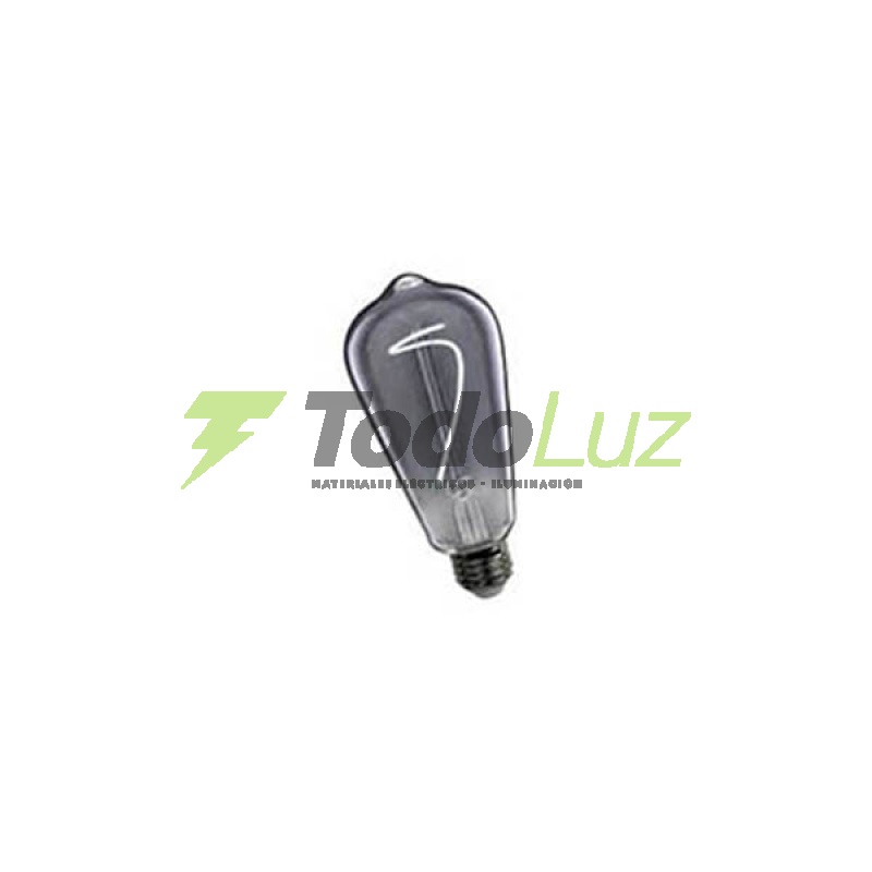 LAMPARA FILA LED ST64 TIPO PERA 3W E-27 SMOKED
