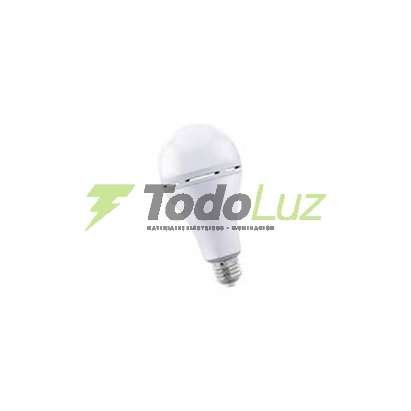 LAMPARA LED AUTONOMA 10W E-27 LUZ FRIA