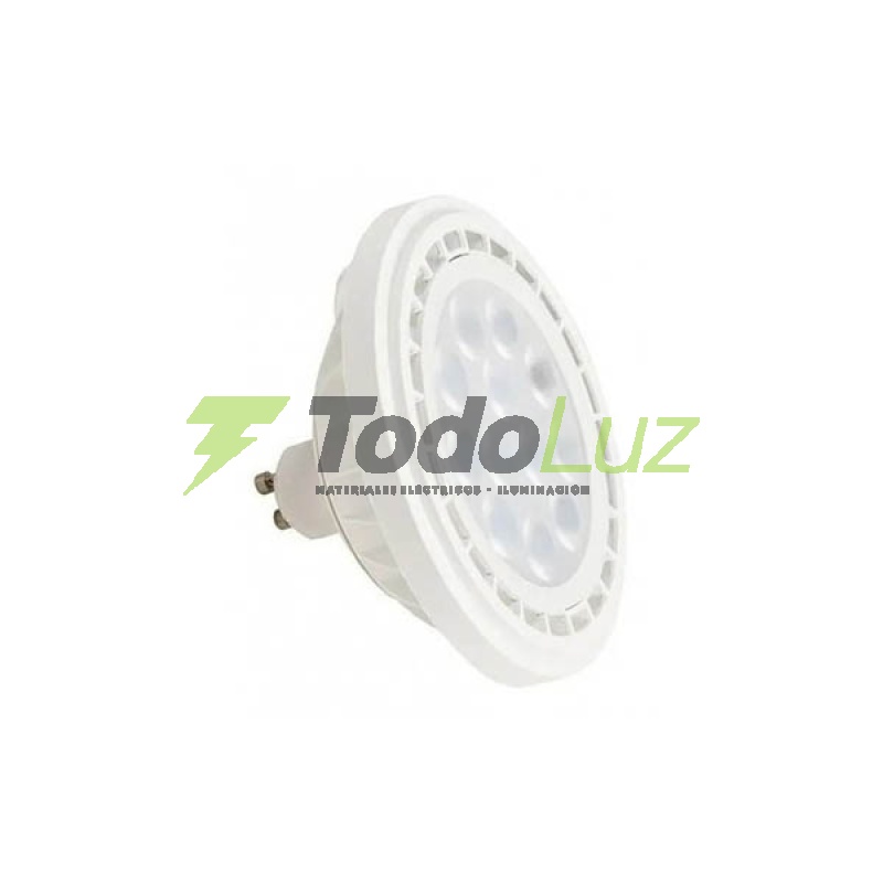 LAMPARA TIPO AR-111 LED 15W GU-10 BLANCO CALIDO