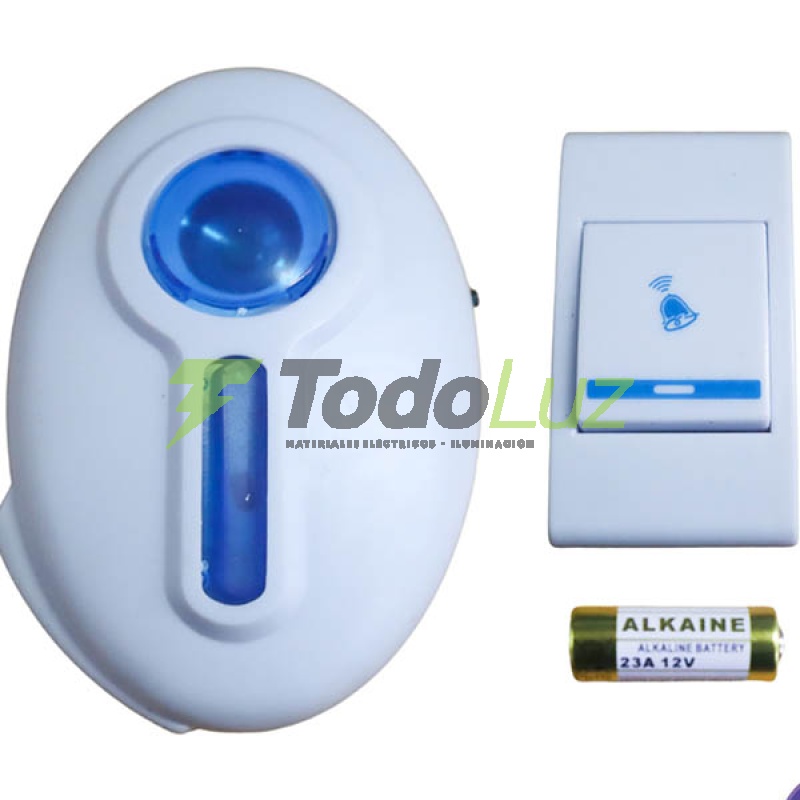 TIMBRE INHALAMBRICO DIGITAL 38 MEL. ALCANCE 80M