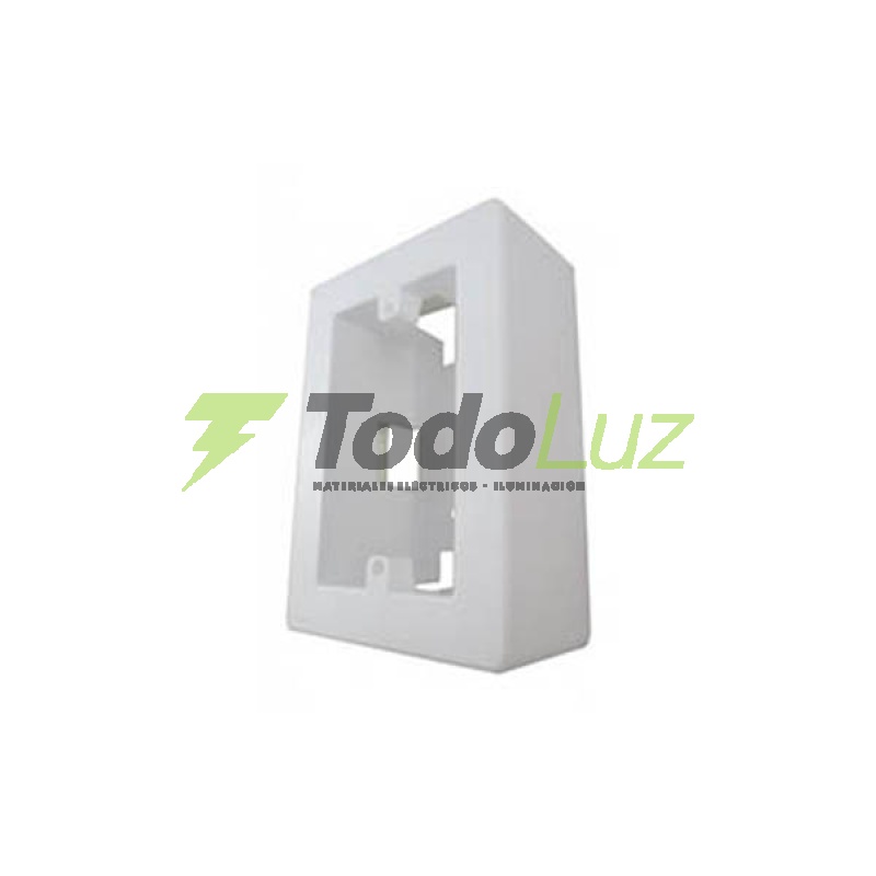 CAJA EXTERIOR P/CABLECANAL RECTANGULAR MONOBLOCK