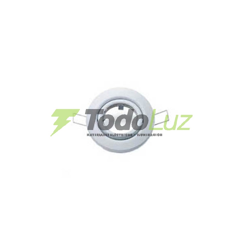 SPOT EMBUTIR DICRO MOVIL BOMBE 104MM MR-16 BLANCO